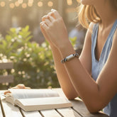 The "Aura Shield" Energy Bracelet, Minimalist Magnetic Rope for Vibe Cleansing