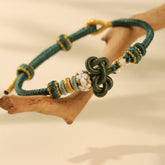 The "Wisdom & Focus" Bracelet, “Wenchang Koi” Knot for Exams & Academic Success