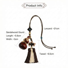 The "Safe Journey" Talisman Car Ornament | Rearview Mirror Accessories for Protection & Car Decor