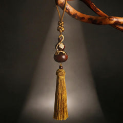 The "Safe Journey" Talisman Car Ornament | Rearview Mirror Accessories for Protection & Car Decor