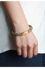 Feng Shui Harmony Bracelet: Artisan Braided Bracelet for Prosperity, Health, and Harmony