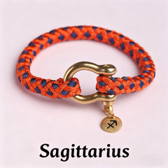 Hand-Woven Zodiac Sign Bracelet-Traditional Intangible Cultural Heritage Knot Cord, Birthday Gift for Him/Her