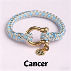 Hand-Woven Zodiac Sign Bracelet-Traditional Intangible Cultural Heritage Knot Cord, Birthday Gift for Him/Her