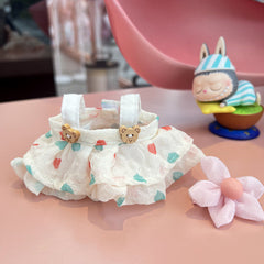 17cm Labubu Outfit Collection – Tulle Dresses, Hair Clips & Fisherman Hats