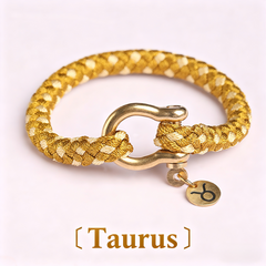 Hand-Woven Zodiac Sign Bracelet-Traditional Intangible Cultural Heritage Knot Cord, Birthday Gift for Him/Her